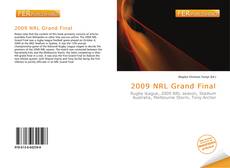 Bookcover of 2009 NRL Grand Final