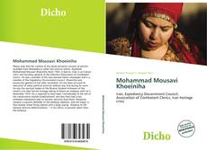 Copertina di Mohammad Mousavi Khoeiniha