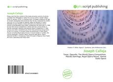 Capa do livro de Joseph Calleja 