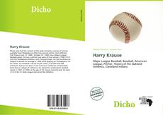 Bookcover of Harry Krause