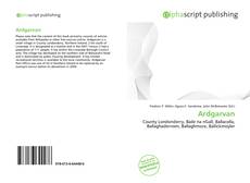 Capa do livro de Ardgarvan 