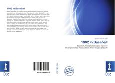 Buchcover von 1982 in Baseball