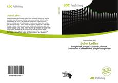 Portada del libro de John Lefler