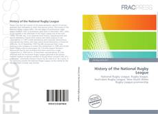 Portada del libro de History of the National Rugby League