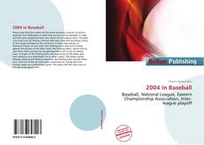 Buchcover von 2004 in Baseball