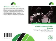 1933 Boston Redskins Season kitap kapağı