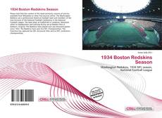 1934 Boston Redskins Season的封面