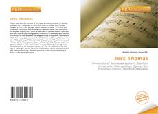 Bookcover of Jess Thomas