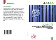 Bookcover of Joya (Singer)