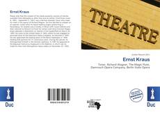 Couverture de Ernst Kraus