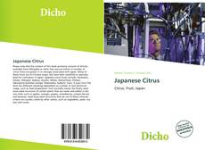 Capa do livro de Japanese Citrus 