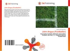 Buchcover von John Angus (Footballer)