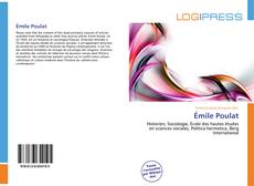 Capa do livro de Émile Poulat 