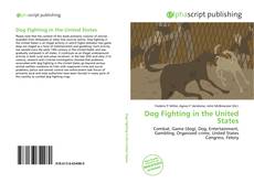 Copertina di Dog Fighting in the United States