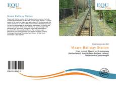 Capa do livro de Maarn Railway Station 