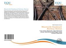 Capa do livro de Maastricht Randwyck Railway Station 