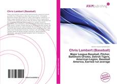 Capa do livro de Chris Lambert (Baseball) 