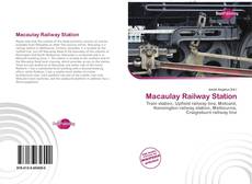 Capa do livro de Macaulay Railway Station 