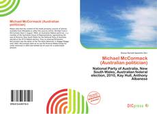 Michael McCormack (Australian politician)的封面