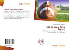 Bookcover of 1995 St. Louis Rams Season