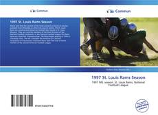 Capa do livro de 1997 St. Louis Rams Season 