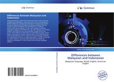 Capa do livro de Differences between Malaysian and Indonesian 