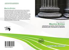 Bookcover of Maurice Brinton