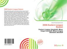 2006 Eastern League Season的封面