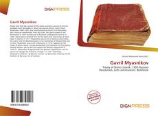 Bookcover of Gavril Myasnikov