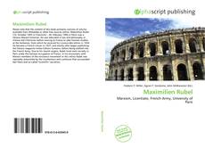 Buchcover von Maximilien Rubel