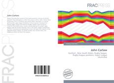 Portada del libro de John Carlaw