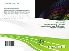 Buchcover von Alloblennius jugularis