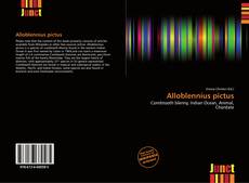 Bookcover of Alloblennius pictus