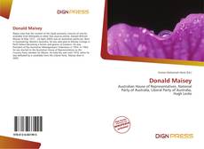 Couverture de Donald Maisey