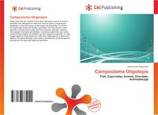 Capa do livro de Campostoma Oligolepis 