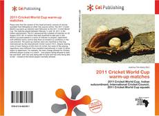 Portada del libro de 2011 Cricket World Cup warm-up matches