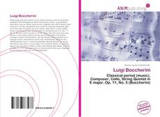 Couverture de Luigi Boccherini