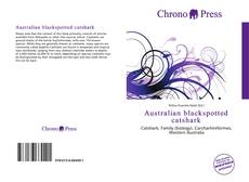 Portada del libro de Australian blackspotted catshark