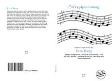 Buchcover von Ezra Bang