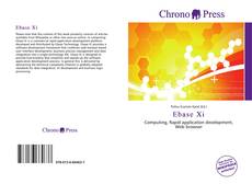 Capa do livro de Ebase Xi 