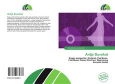 Обложка Antje Duvekot
