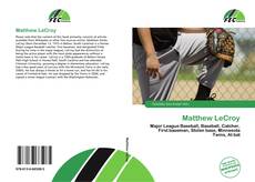 Обложка Matthew LeCroy