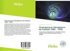 Capa do livro de Championnat d'Angleterre de football 1889 – 1890 