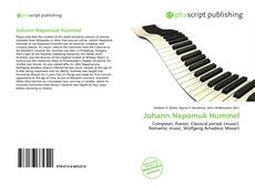 Обложка Johann Nepomuk Hummel