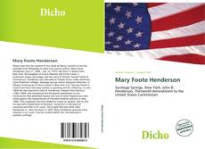 Bookcover of Mary Foote Henderson