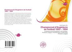 Capa do livro de Championnat d'Angleterre de football 1893 – 1894 