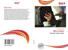 Couverture de Max Linder