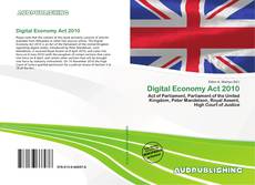 Buchcover von Digital Economy Act 2010