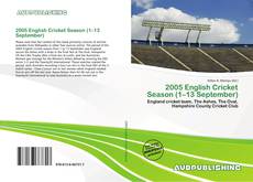 Buchcover von 2005 English Cricket Season (1–13 September)