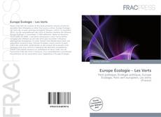 Portada del libro de Europe Écologie – Les Verts